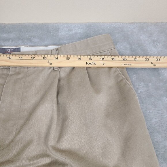 Dockers Mens Signature Khaki Classic Fit Tan‎ Dress Pants Size 38x29 - Picture 6 of 12